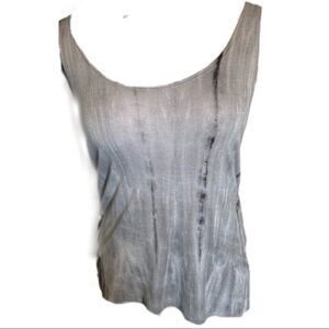 Piko 1988 Gray Tie Dye Tank Top Sz S